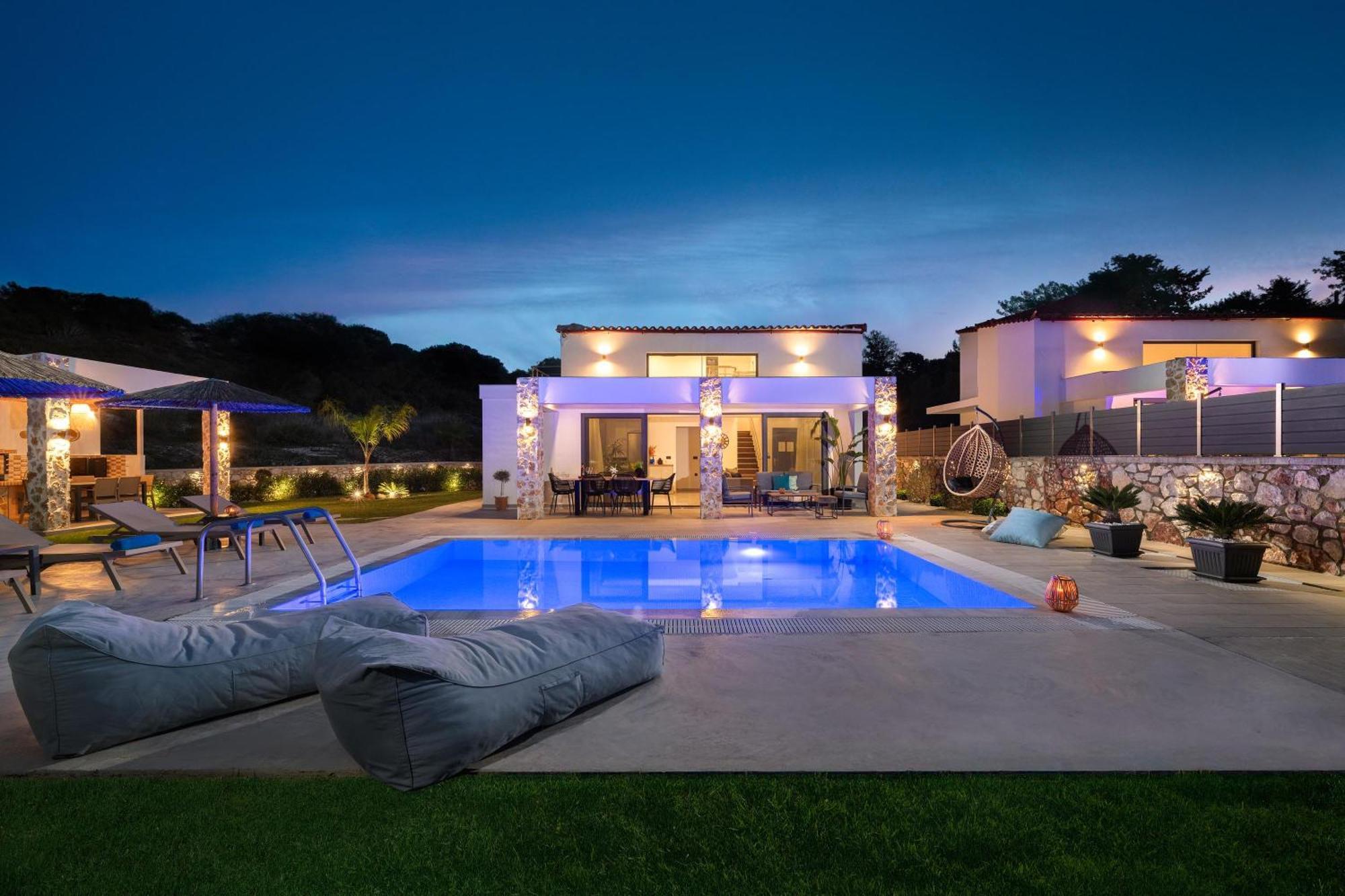 Aiora Luxury Villas Afantou Buitenkant foto